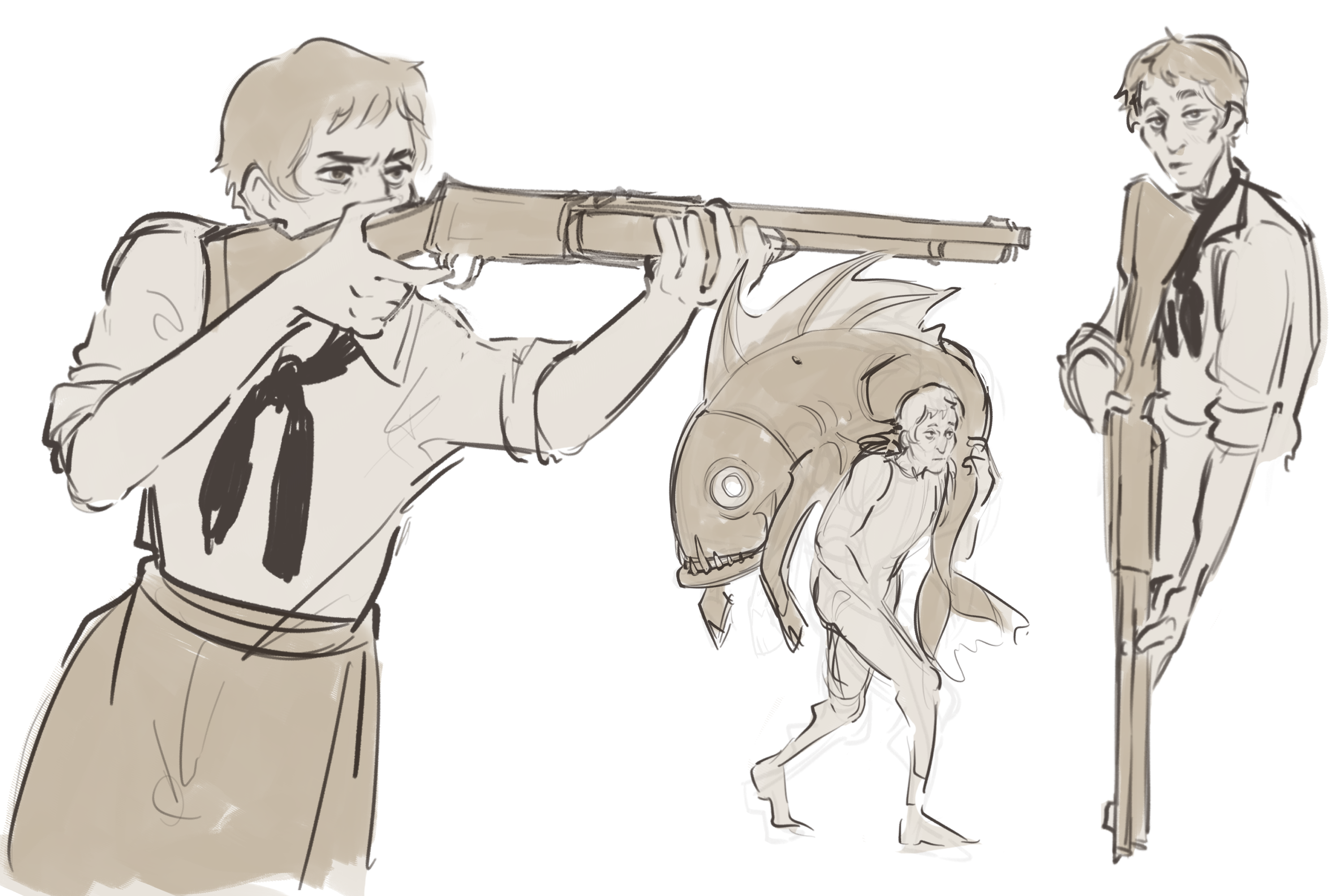 Ophelia pose exploration